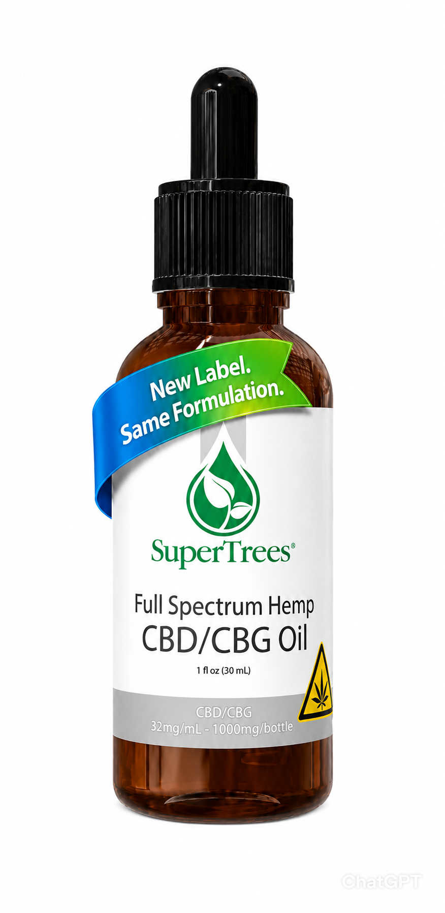 Full Spectrum Hemp CBD/CBG Oil - 32mg/mL