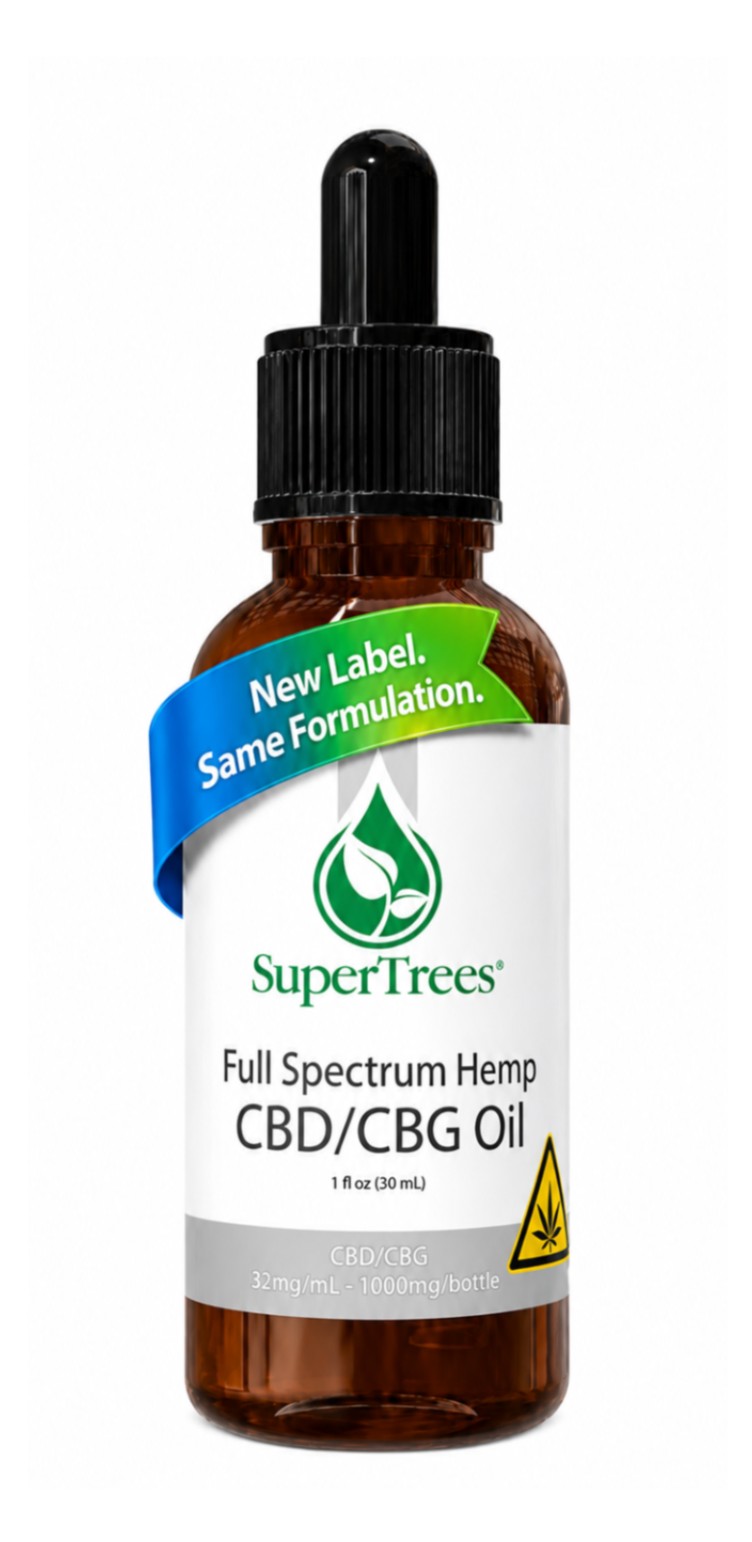 Full Spectrum Hemp CBD/CBG Oil - 32mg/mL