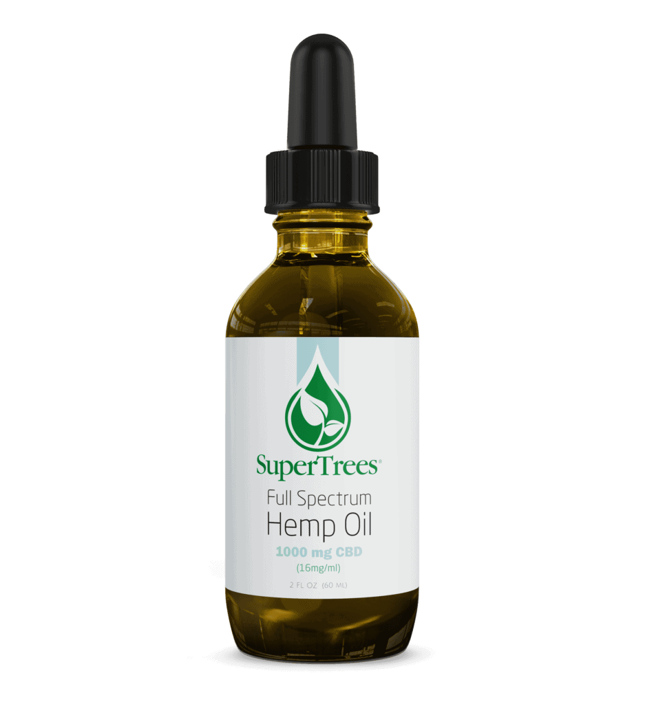 SuperTrees Full Spectrum CBD Oil 1000mg
