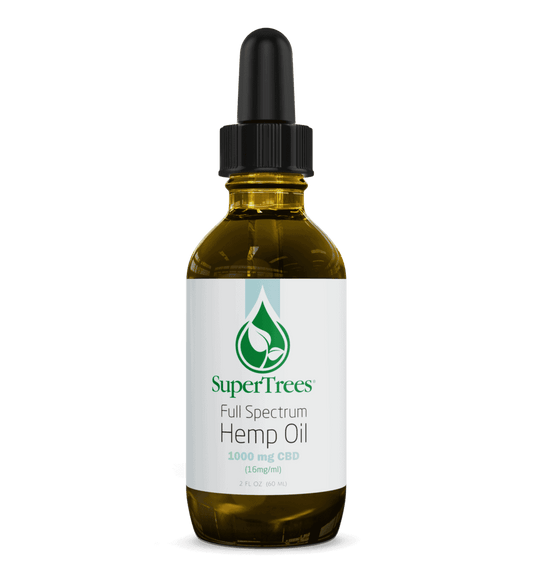 SuperTrees Full Spectrum CBD Oil 1000mg