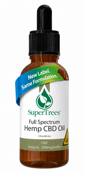 Full Spectrum Hemp CBD Oil - CBD 32mg/mL – SuperTrees Botanicals