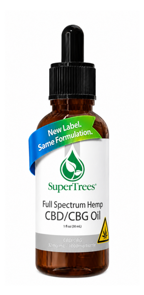 Full Spectrum Hemp CBD/CBG Oil - 32mg/mL – SuperTrees Botanicals Full Spectrum Hemp CBD/CBG Oil - 32mg/mL – SuperTrees Botanicals